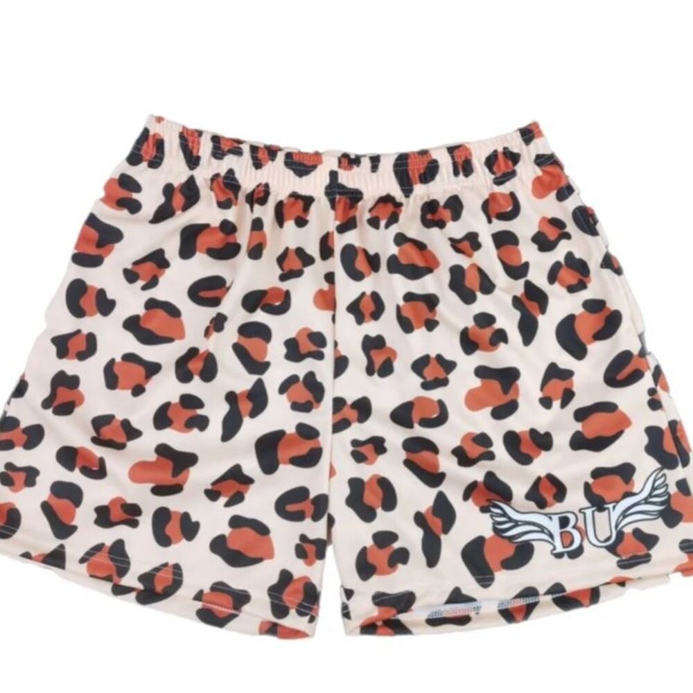 BRAND NEW Cheetah Shorts (Unisex) - Large